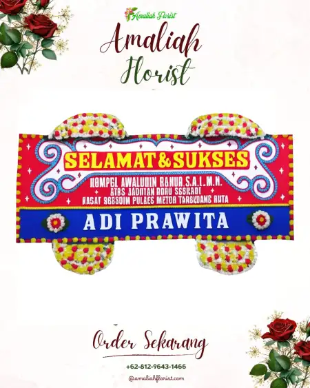Papan Bunga Ucapan Selamat Ardirejo